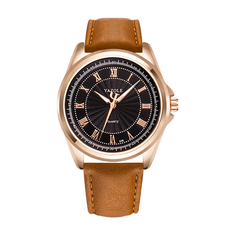Классические мужские деловые часы люксовый бренд yazole кварцевые часы мужские светящиеся руки спортивные Montre Homme из искусственной кожи мужские часы xfcs - Цвет: style 5