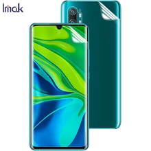 Imak 2 шт чувствительная прозрачная гидрогелевая тонкая пленка для xiaomi mi note 10 Note10 Pro 3D полное покрытие изогнутая мягкая защитная пленка для экрана