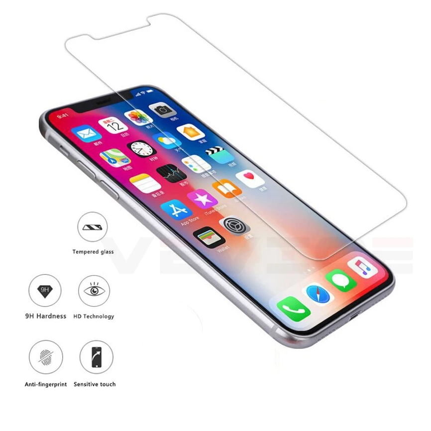 Закаленное стекло для телефона iPhone 11 5 8 6 1 дюйма XS Max Защитное Pro XR Flim 2019|Защитные