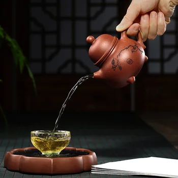 

Yixing kung fu teapot Chinese zisha kettle creative drinkware