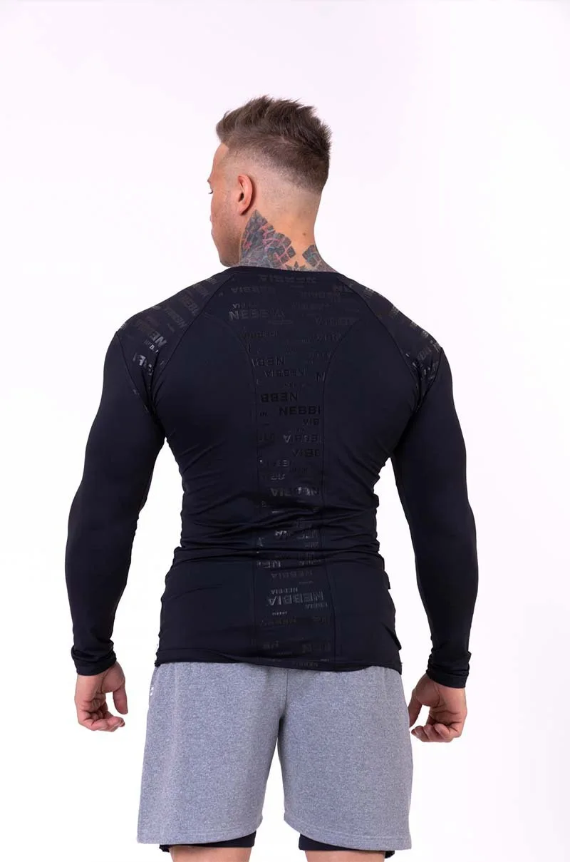 New Long Sleeve Compression Shirt Men Dry Fit Running T-shirts Workout Training Tees Gym Sport T Shirt Men Muscle Jogging Tops