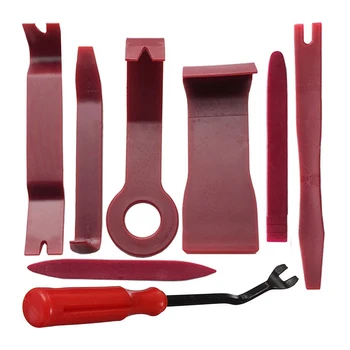 

8Pcs Auto Car Trim Door Panel CD Speaker Removal Tool Kit Removal Molding Panel Trim Dashboard Removal Opening Tool Set A30