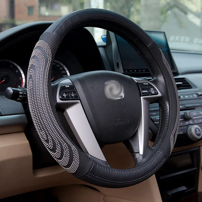 

Car Steering Wheel Cover Auto Interior Accessories for jeep compass grand cherokee xj patriot renegade wrangler jk tj