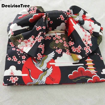

2020 women multi patterns kimono obi belt shaped butterfly festival suit vintage kimono bathrobe belts cotton robe yukata obi