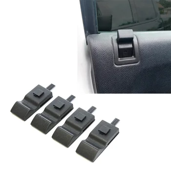 

for Chevy/GMC Silverado/Sierra 07-13 Door Lock Knobs Front/Rear Ebony Black