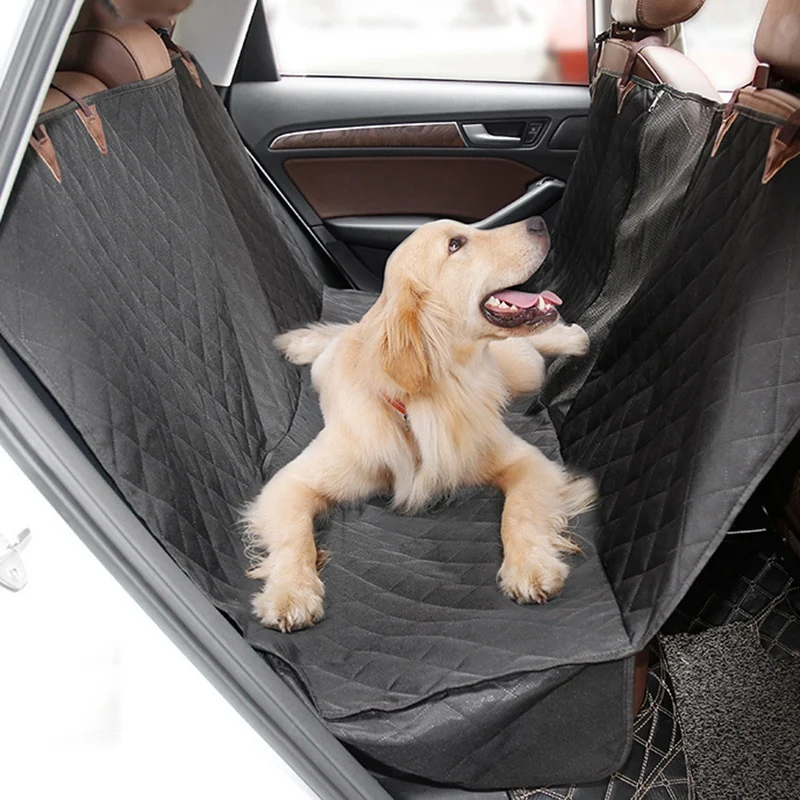

ELEG-Pet Dog Car Seat Cover Back Seat Durable Waterproof Anti-Scratch Non Slip Washable Car Rear Seat Cover Mat
