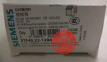 

1PCS Siemens 3TF4022-1XB4 3TF40221XB4 Contactor DC24V -New