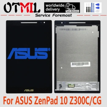 

OTMIL Original 10.1"For ASUS ZenPad 10 Z300C Z300CG LCD Display Touch Screen Digitizer Replacement For ASUS ZenPad Z300CG P021