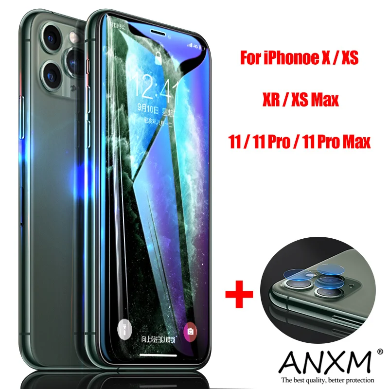 Защитное стекло закаленное для iPhone X XR XS 11 Pro Max|Защитные стёкла и плёнки| |