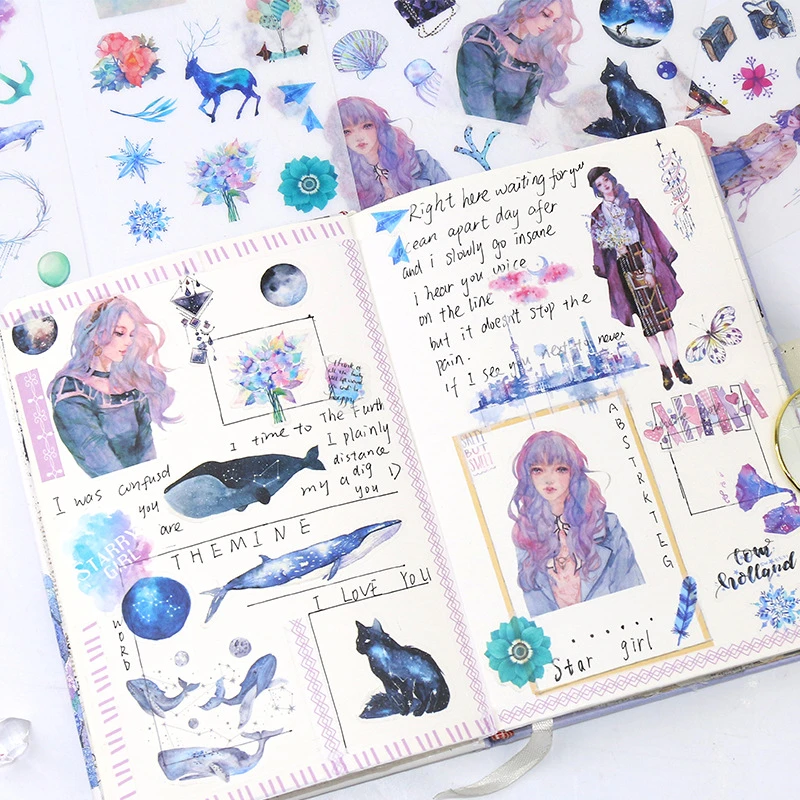 In The Heavens Journal Kit-STICKERS