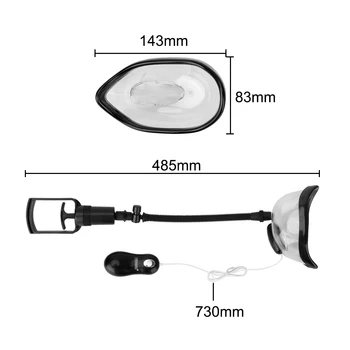 Manual Vacuum Vagina Pussy Pump Clitoris Stimulator Breast Massage Nipple Sucker Bullet Vibrator Sex Toys For Women 6