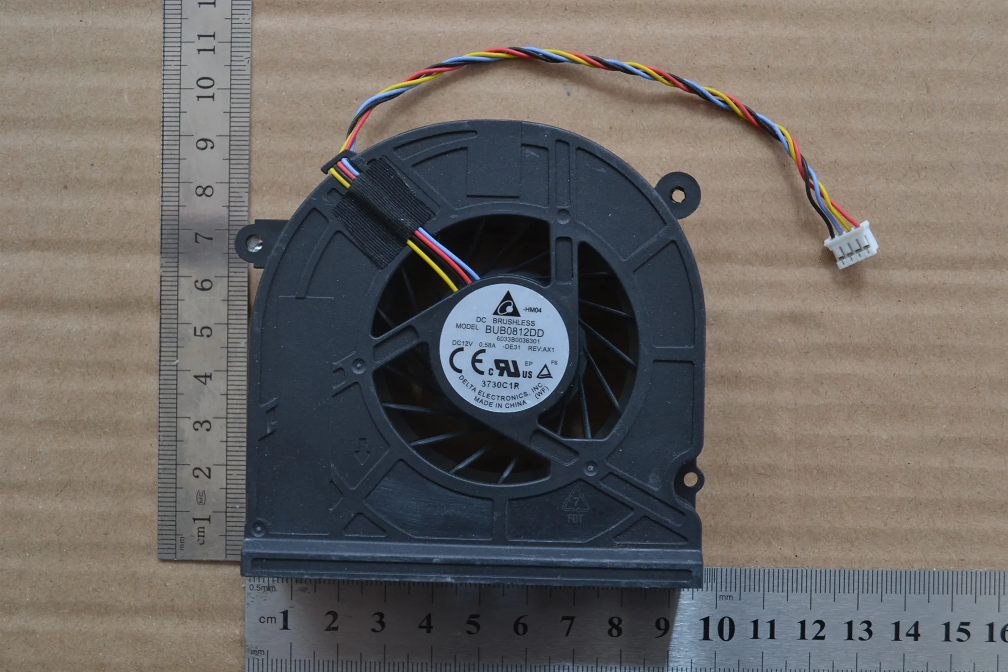 New laptop cpu cooling fan for lenovo c260 c360 c365 c460 BUB0812DDfan