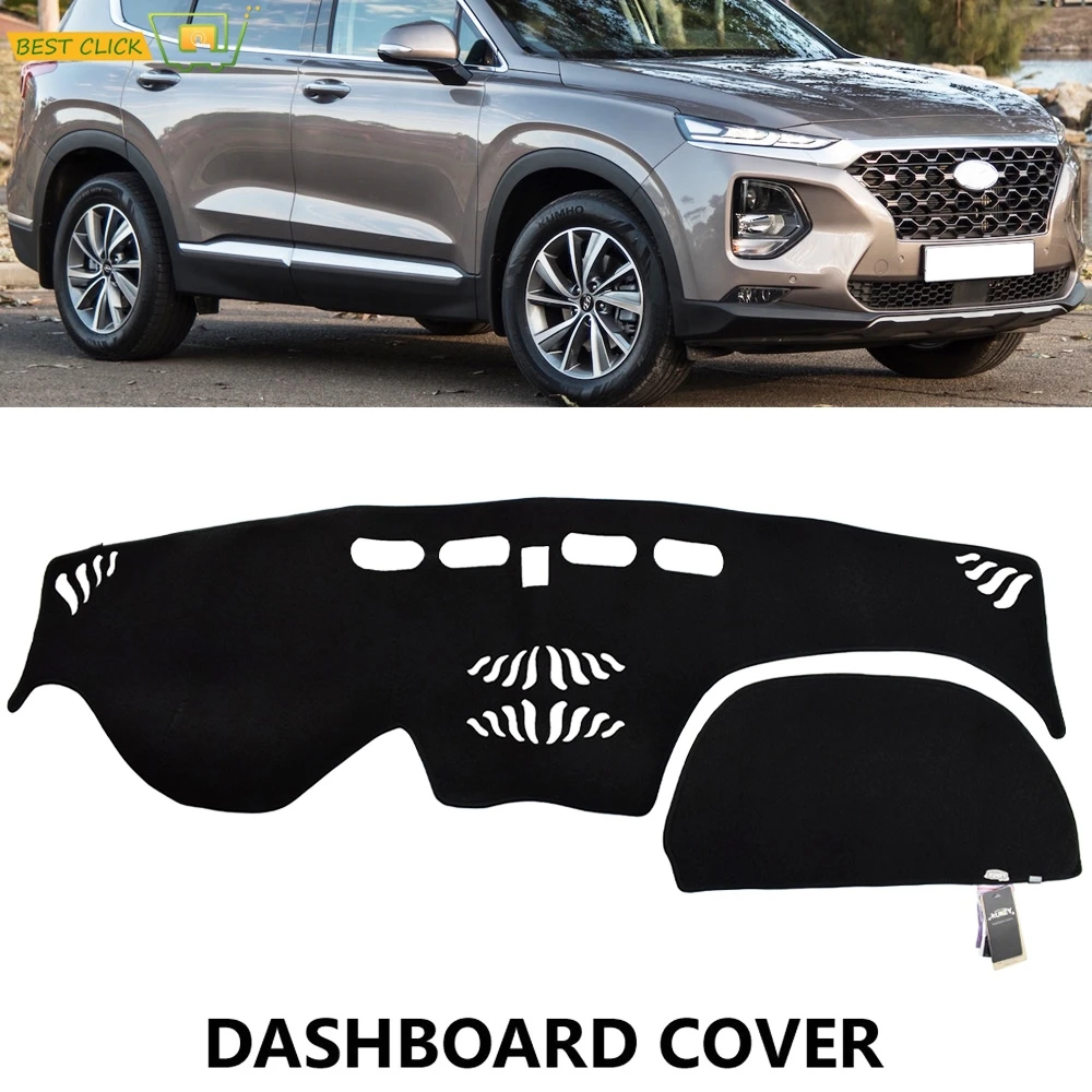 Чехол Xukey для приборной панели коврик Hyundai Santa Fe IX45 2019 чехол Солнцезащитный ковер| |