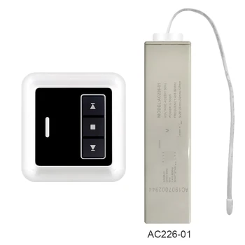 

Universal Mini Motor Receiver 1CH Transmitter 433.92mhz RF Remote Control Wall Switch For Automated Curtain Electric Door