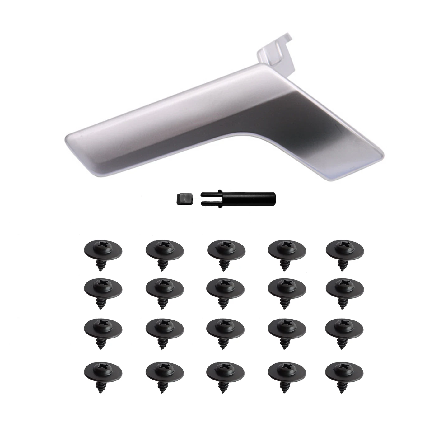 

Silver Interior Door Handle Repair Kit Inner Left Front / Rear for W204 X204 C250 C300 C350 C400 C63 AMG 2047201171 2047201763