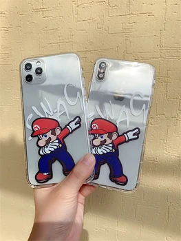 

Super Mario Bros Cosplay Cell Phone Protective Case Anime Adult Lovers Phone Case Apply To Iphone Christmas Halloween Gift Ms