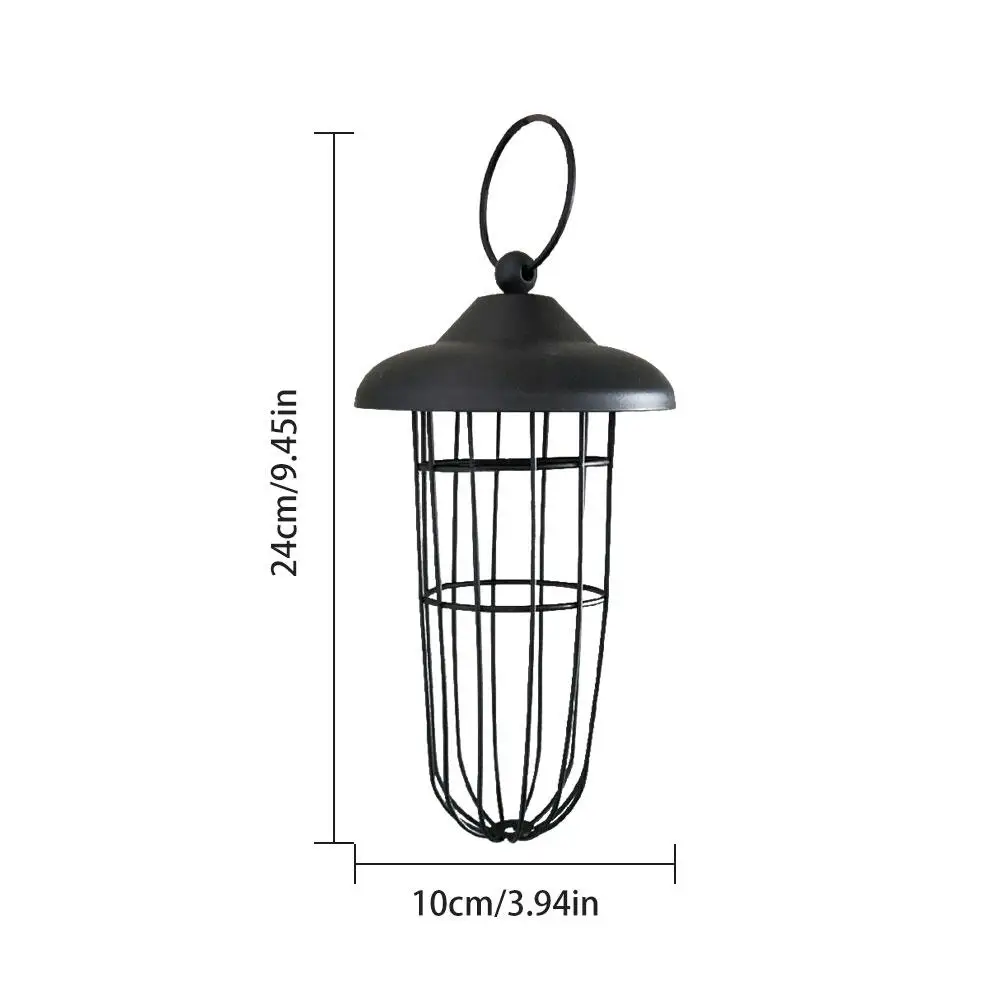Bird Feeder Hanging Automatic Bird Feeding Tool High Quality Metal Carrying Feeder For Outdoor Use Pet