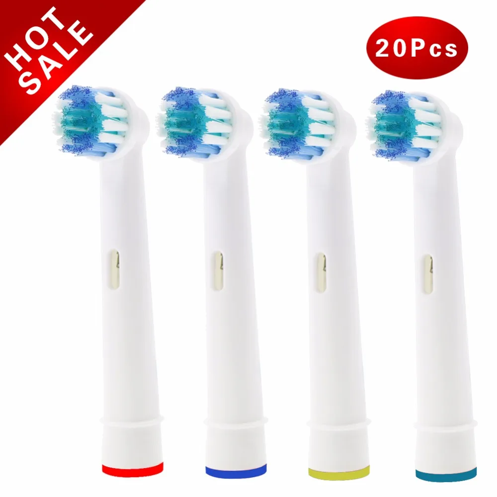 Brush Heads for Oral-B Electric Toothbrush Fit Advance Power/Pro Health/Triumph/3D Excel/Vitality Precision Clean 16pcs replacement brush heads for oral b electric toothbrush advance power pro health triumph 3d excel vitality precision clean