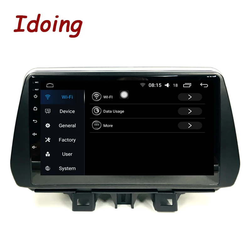 Idoing " 4G+ 64G 2.5D ips Восьмиядерный автомобильный Android 8,1 радио плеер для hyundai Tucson/ix35 gps навигация нет 2din 2 din dvd