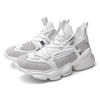 

Fashion Men Casual Shoes 2020 brand sneakers men Lightweight Lace-up Walking Sneakers trainer Male Footwear 18596