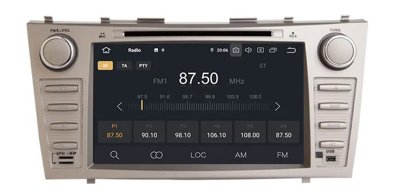 Top 8 Inch Android 9.0 Octa Cores Car DVD GPS Navigation For Toyota Camry 2007-2010 Head Unit Car Stereo Radio Multimedia Carplay 7 Top 8 Inch Android 9.0 Octa Cores Car DVD GPS Navigation For Toyota Camry 2007-2010 Head Unit Car Stereo Radio Multimedia Carplay 7