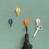 8pcs Hot Air Balloon Wall Hooks Clothes Towel Mask Hanger Self-adhesive Bathroom Kitchen Hook Keys Organizer Holder Home Decor ► Photo 1/6