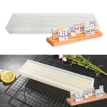 

Dominoes Casting Silicone Mould DIY Crafts Polymer Clay Jewelry Making Tool Epoxy Resin Game Toy Mold N05 20 Dropshipping