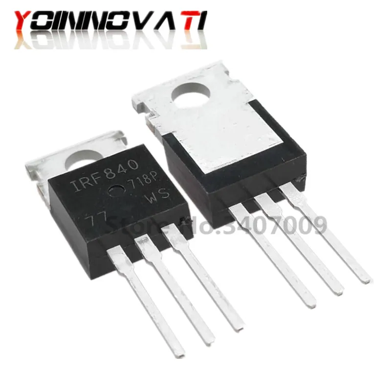 100 шт./лот IRF840 TO-220 IRF840PBF MOSFET N-Chan 500V 8 0 Amp | Обустройство дома