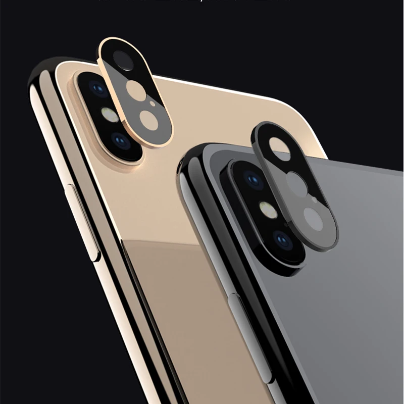

Luxury Camera Lens Protector for iPhone Xs Max X/XS Tempered Glass Camera Film For Apple iPhone XS Metal Rear Camera Lens