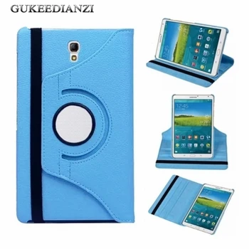 

Case For Samsung GALAXY Tab S 8.4 T700 T705 T705C 360 Degree Rotating Leather Cover For Galaxy Tab s 8.4 inch Protective Shell