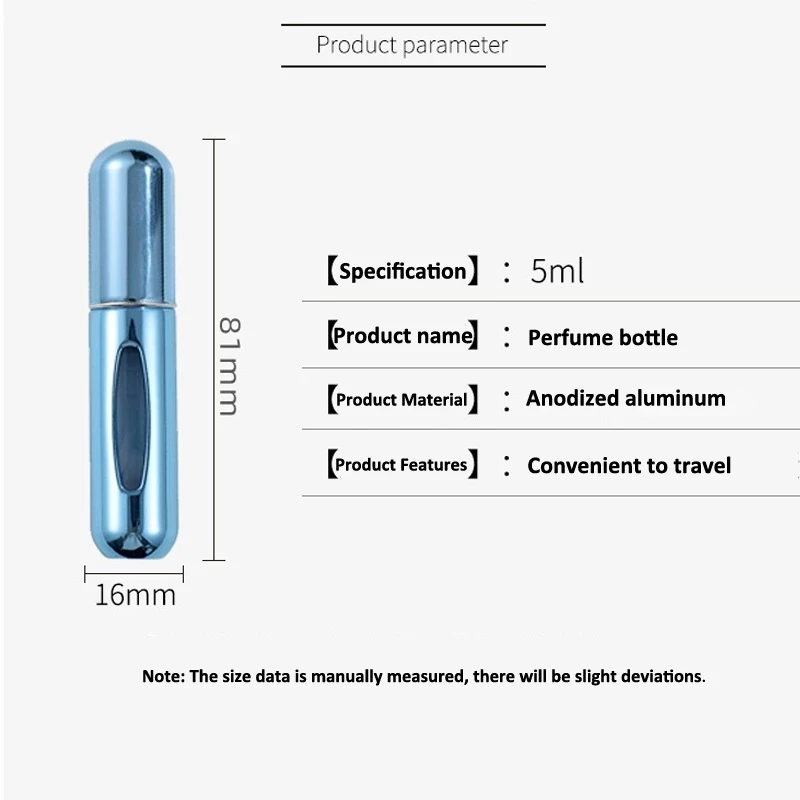 5ml Bottom Charge Perfume Refillable Bottle Liquid Container For Cosmetics Spray Bottling Dispenser Press Head Portable Travel spray bottle perfume bottle perfume atomizer mini perfume bottle perfume refill bottle mini perfume atomizer refillable bottle refillable empty bottle refillable cosmetic bottle refillable perfume bottle