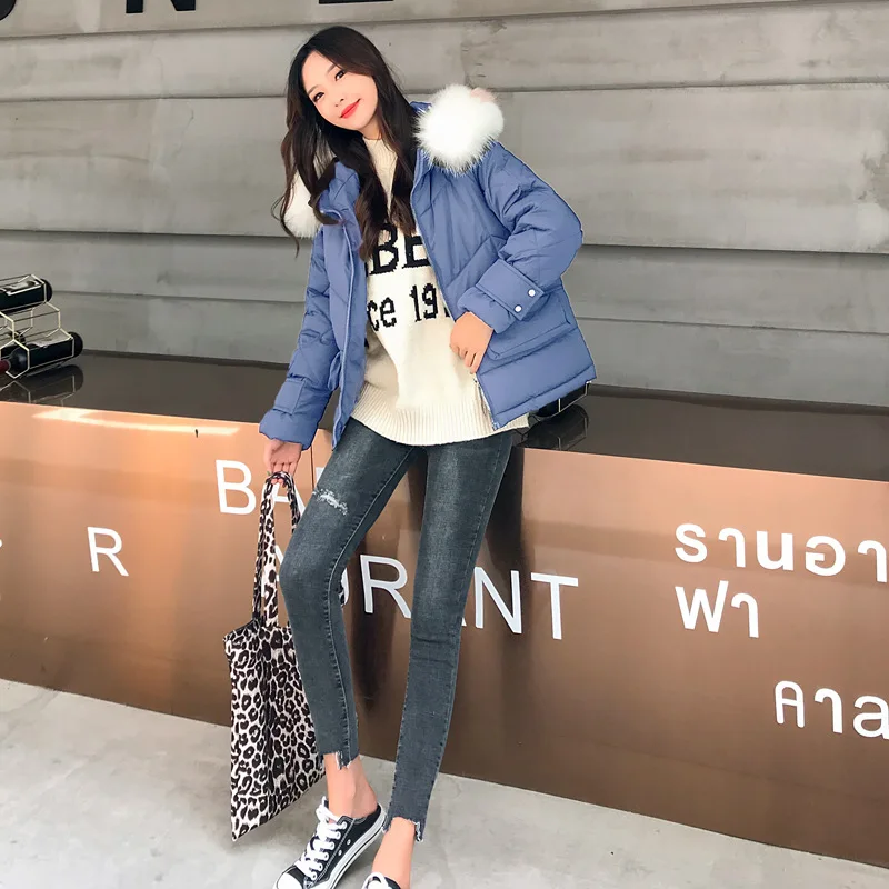 

Cotton Coat Women's Short Short-height down Coat Winter Style Cotton-padded Clothes Korean-style Loose-Fit Students Cotton-padde