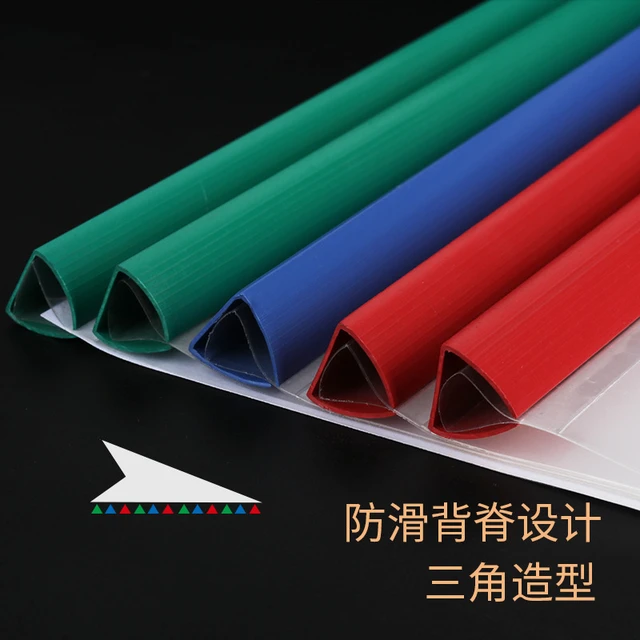 10PCS A4 Size Clear Plastic Paper File Book Document Folder