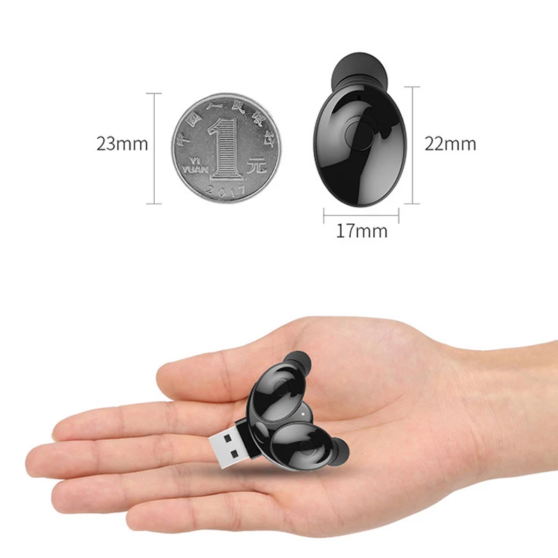 Bluetooth 5 0 Earbuds TWS Wireless Earphones Waterproof IPX5 Mini Stereo Headset VDX99