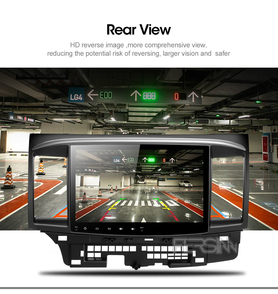 Excellent Fersinny CYS1060 2G Octa Core Android 9.0 for Mitsubishi Lancer stereo multimedia GPS Radio car dvd gps player stereo gps 2