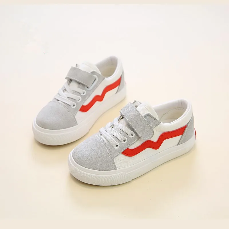 Autumn Children Classic Canvas Shoes Girls Sneakers Breathable Spring Fashion Kids Boys Girls Casual Kinderschune Shoes - Color: white