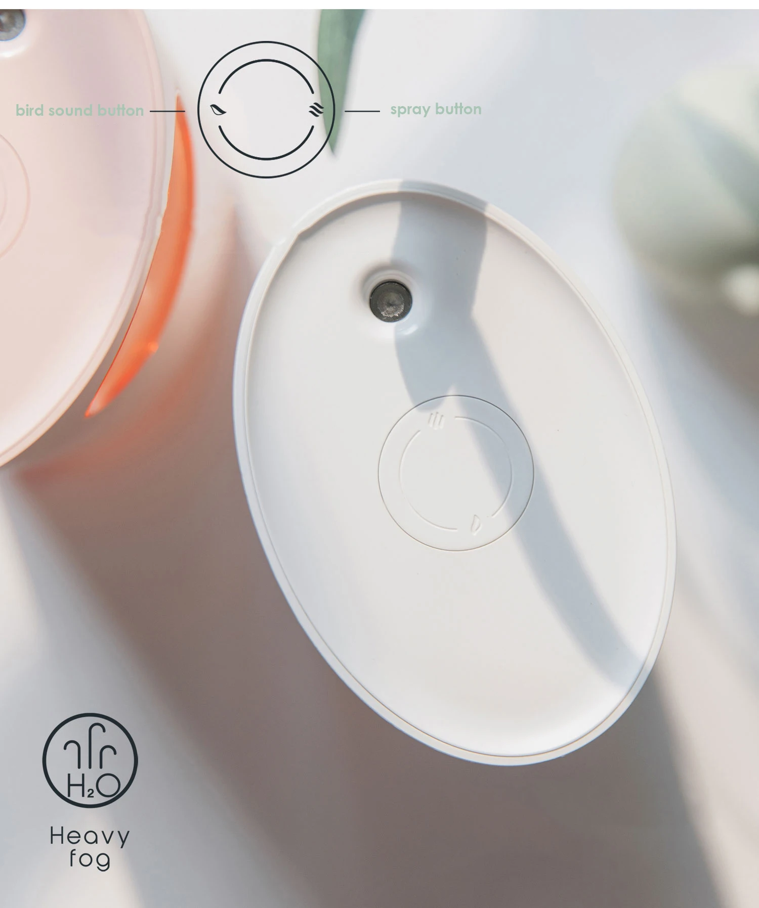 Singing Bird Music Humidifier Mini USB Desktop Aroma Diffuser 400ML Ambient Night Light Mist Maker Ultrasonic Air Humidifier