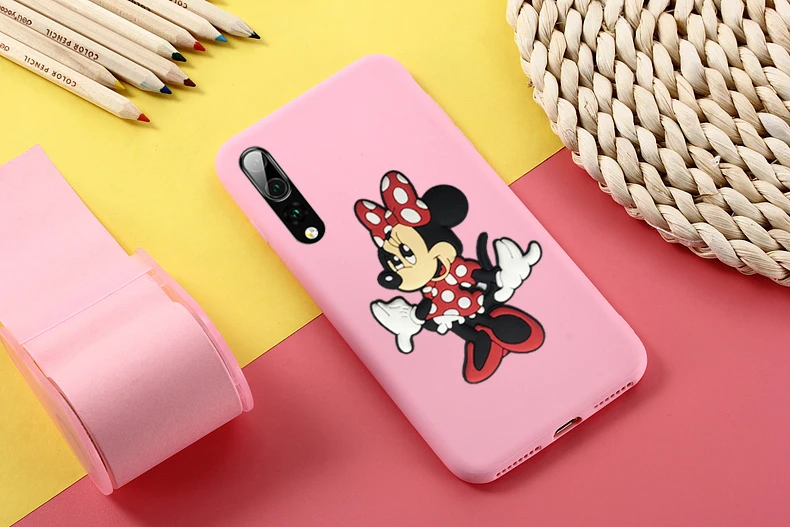 TRISEOLY Candy TPU бампер для huawei P20 P30 Pro Чехол для huawei P30 P20 Lite 3D мультфильм девушка мышь Мягкий силиконовый чехол для телефона