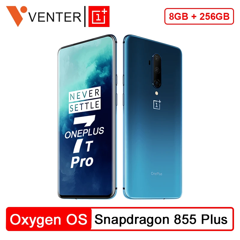 

Global ROM OnePlus 7T Pro 7 T Pro Snapdragon 855 Plus 8GB 256GB Smartphone Octa Core 6.67'' 48MP Triple Cam 30W NFC Android 10