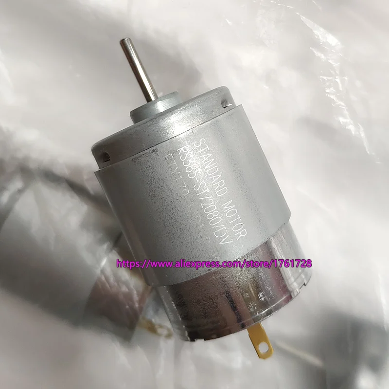 Абсолютно Новый RS385-ST 12V 6400 об/мин 24V 13600 385 двигатель постоянного тока тихий
