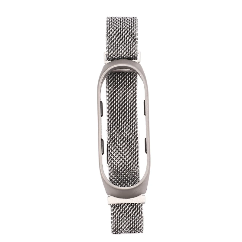 Smart Watch Strap Metal Stainless Steel for Xiaomi Mi Band 4 Wrist Miband 3 Bracelet Silv | Электроника