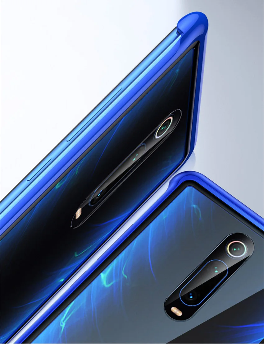 Чехол для Xiaomi mi 9T Pro с уровнем твердости 9H твердость закаленного Стекло& Алюминий скольжение металла чехол КРЫШКА ДЛЯ спортивной камеры Xiao mi redmi k20 pro Жёсткие чехлы