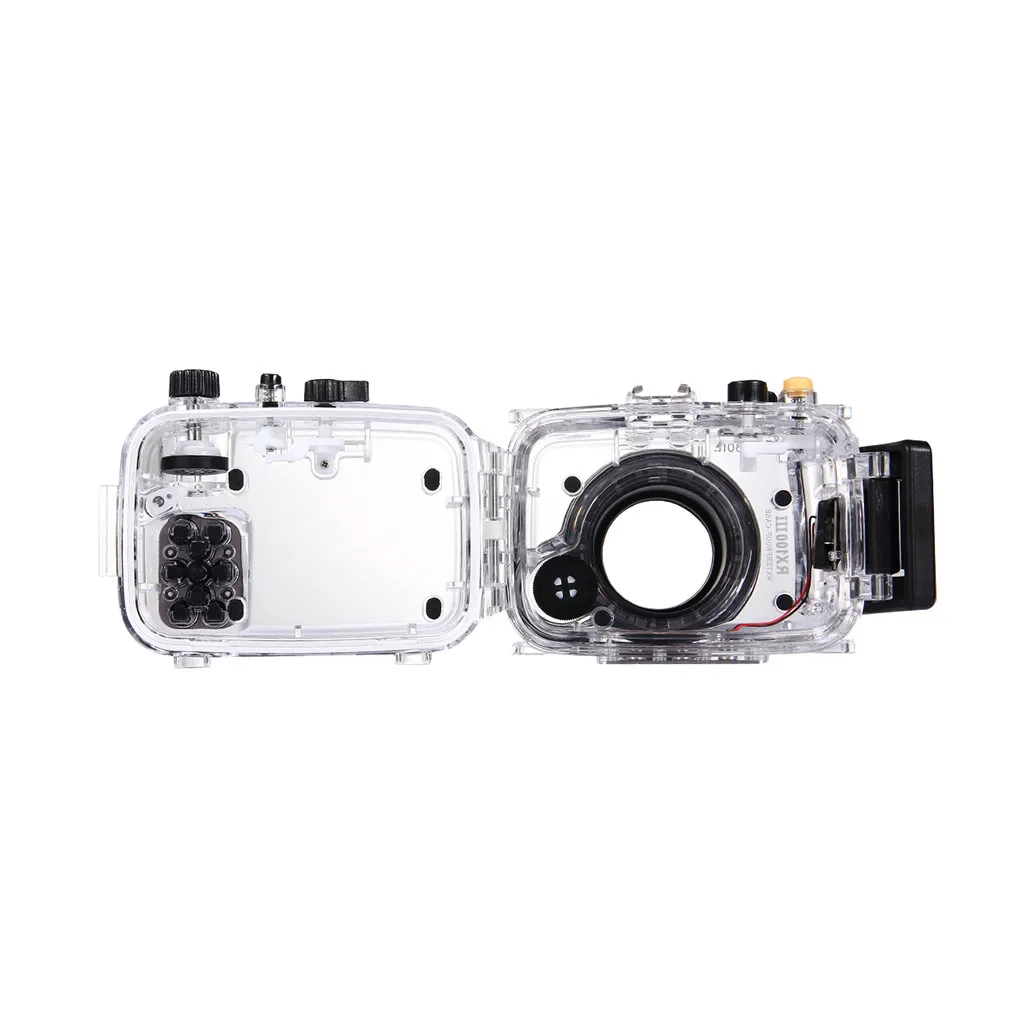 Чехол для камеры, портативный спортивный чехол для SONY RX100 III, 40 м, для подводного плавания, дайвинга, водонепроницаемый чехол для камеры для плавания, дайвинга