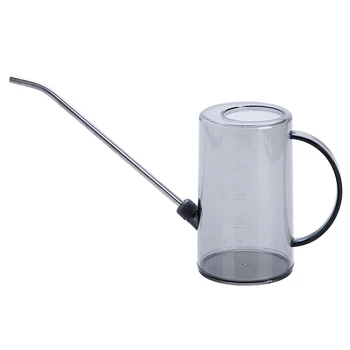 

Watering Can Plastic Flowers Long Mouth Transparent Sprinkling Plant Household Gardening Tools Stainless Steel Patio Pot Outdoor