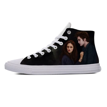 

The twilight saga Love Movie Hot Cool Fashion Casual Canvas Shoes Breathable Lightweight Sneakers 3D Print For Men Women