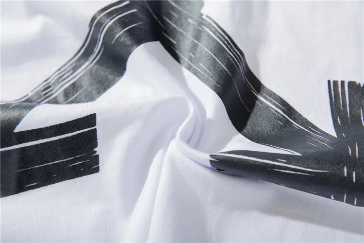 OFF-WHITE новая OW стрела Зебра линия оповещения уличная хип хоп свободная Мужская парная футболка с коротким рукавом