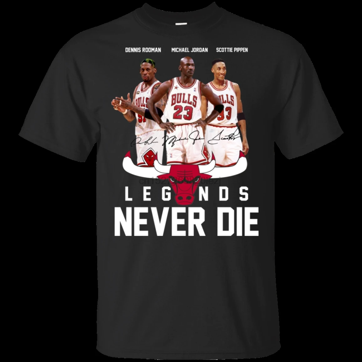 Dennis Rodman micheelharajuku уличная рубашка Menharajuku Menie Pippen Legends Never Die футболка S 5Xl | Мужская