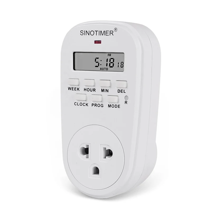 Description Picture 3 of itemThailand Plug-in Outlet Digital Timer Plug 7 Days Weekly Programmable Plug Timer Switch Countdown Socket 220V Timers Module Trig