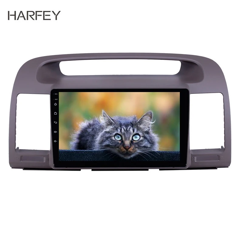 

Harfey 2din Car GPS FM Radio 9 inch Android 8.1 for 2000 2001-2003 Toyota Camry with AUX HD Touchscreen support Carplay DAB+ OBD