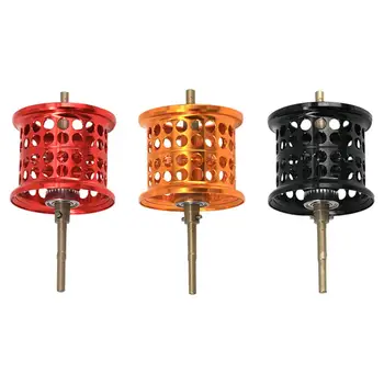 

GloryStar Water Droplets Round Long Road Reel Fishing Line Metal Wire Cup Fish Wheel Small Wheel